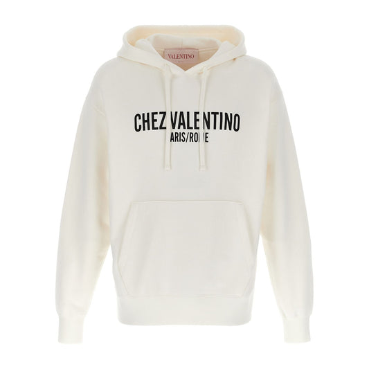 Valentino Garavani White Cotton Sweatshirt
