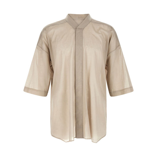 Rick Owens Gray Cotton Blouse