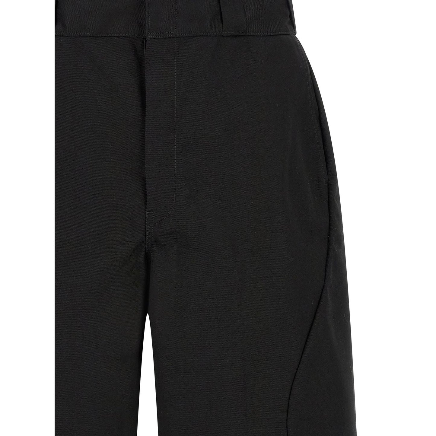 Undercover Black Polyester Bermuda Shorts