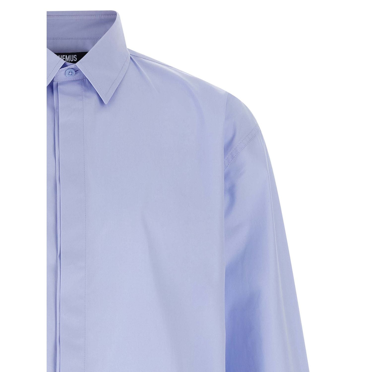 Jacquemus Blue Cotton Blouse