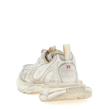 Balenciaga Silver Polyethylene Athletic Sneakers