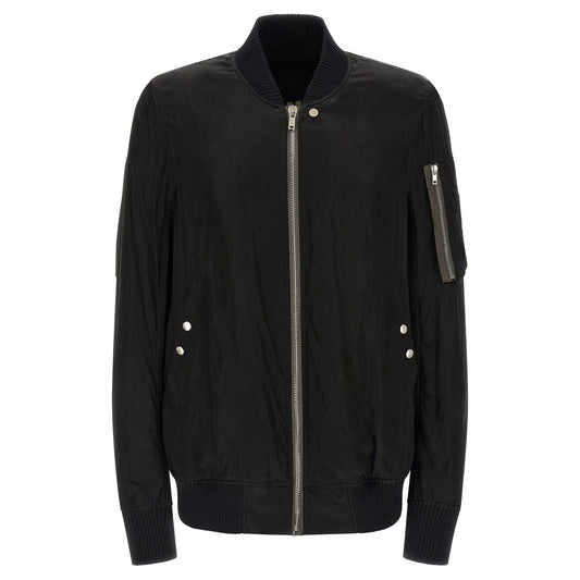 Rick Owens Black Copper Bomber