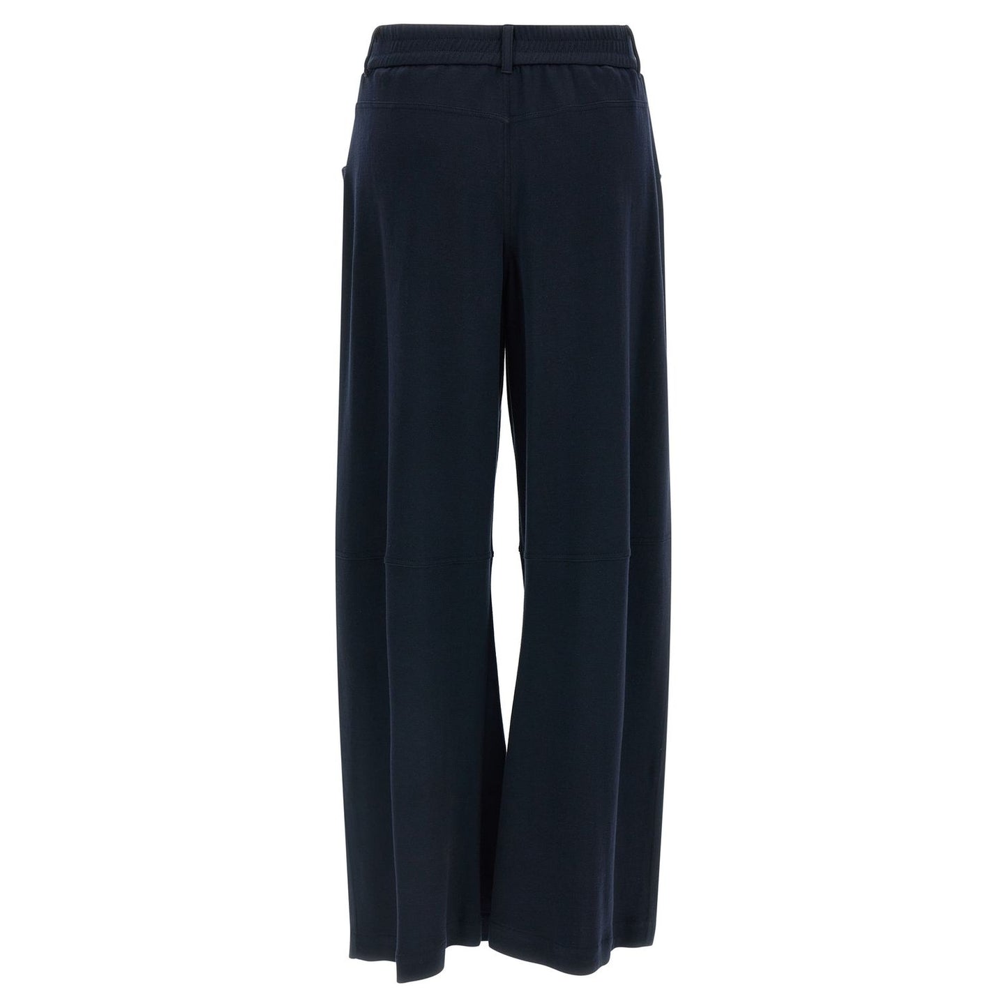 Brunello Cucinelli Blue Cotton Casual Pants