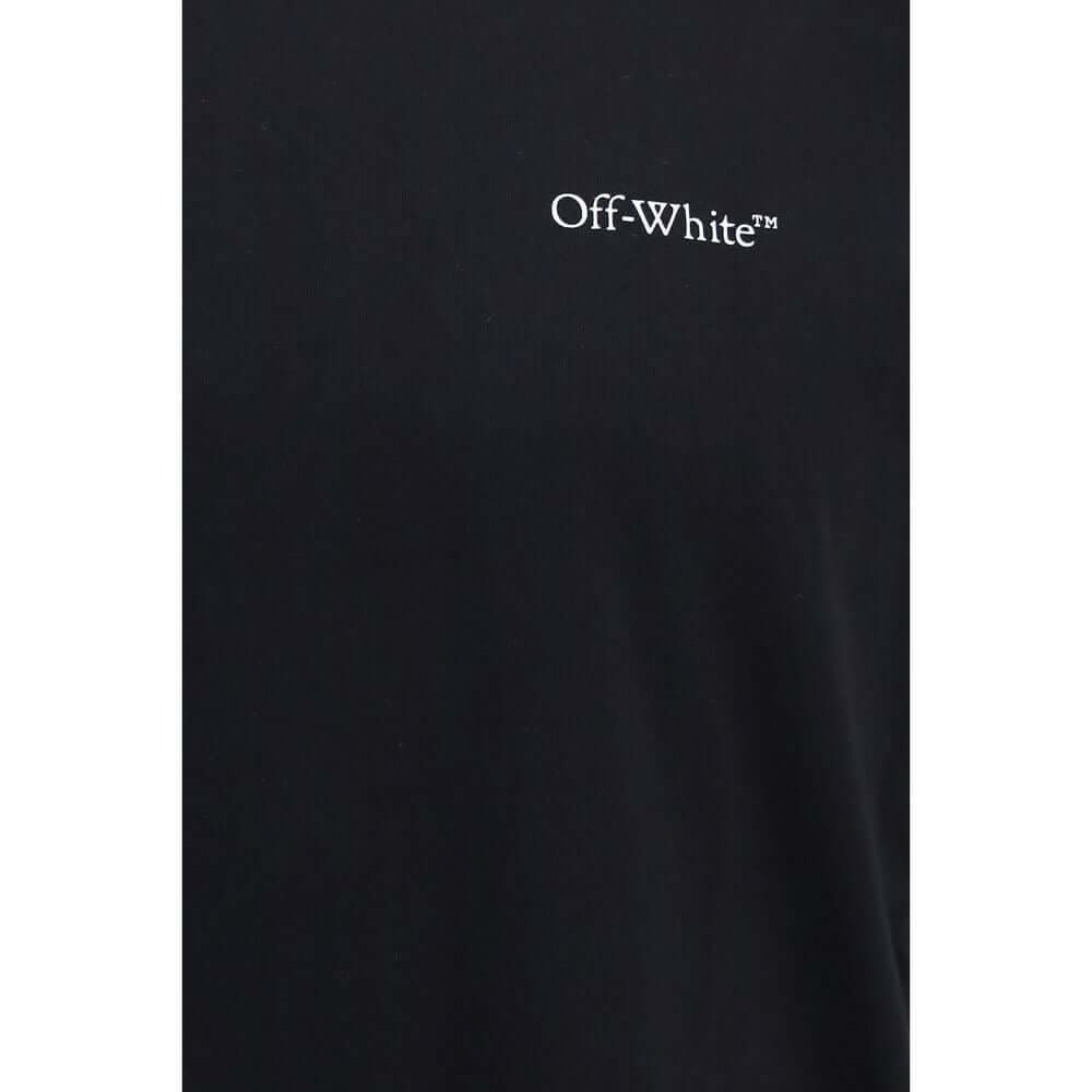 Off-White Black Cotton T-Shirt