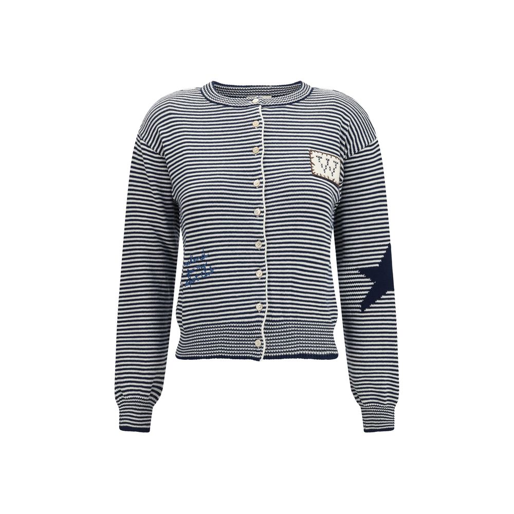 Max Mara Multicolor Cotton Cardigan