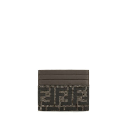 Fendi Brown Polyester Wallet