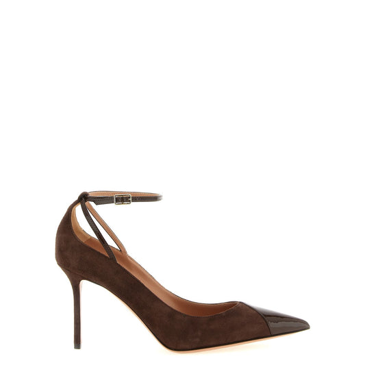 Aquazzura Brown Calfskin High Heel Pumps