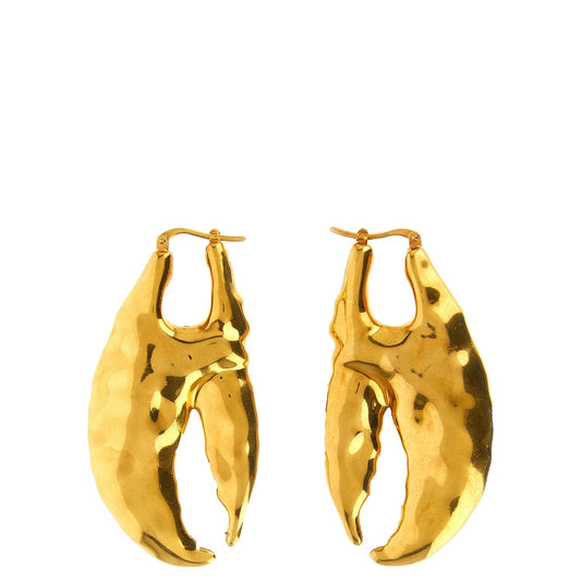 Jacquemus Gold Copper Earrings