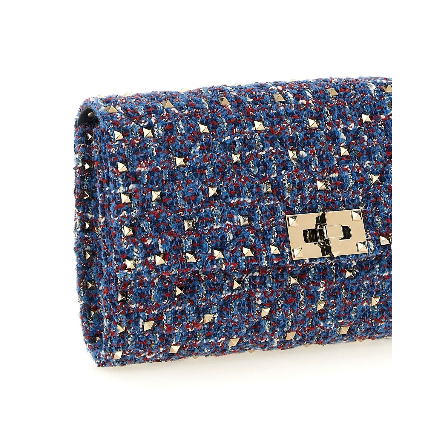 Valentino Garavani Blue Polyester Crossbody Bag