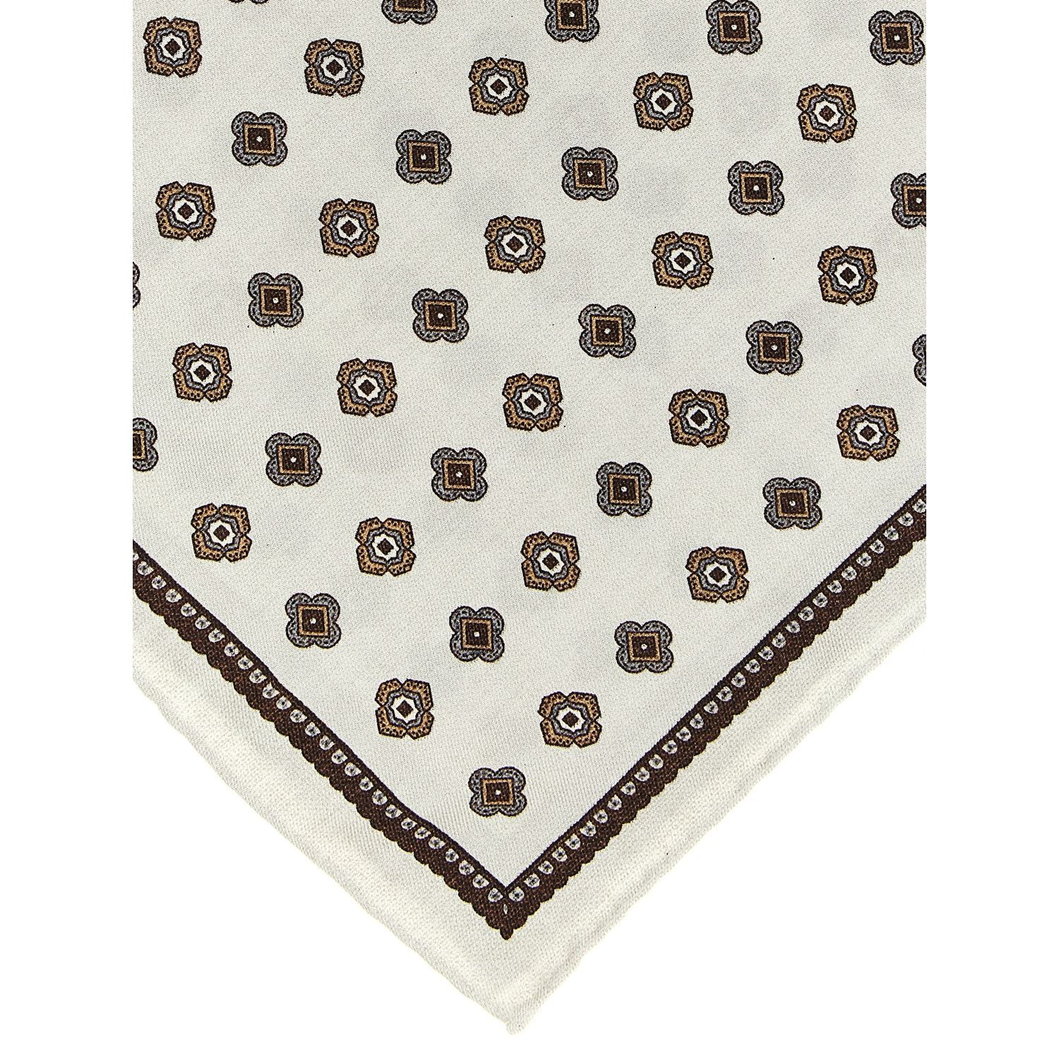 Brunello Cucinelli Multicolor Silk Pocket Square