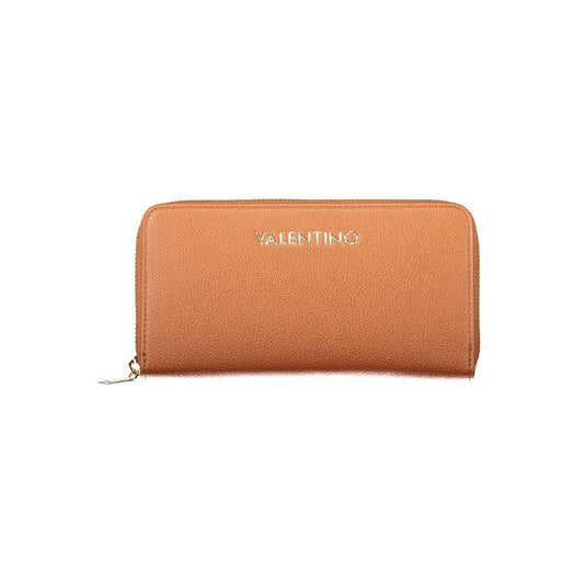 Mario Valentino Brown Polyurethane Women's Wallet
