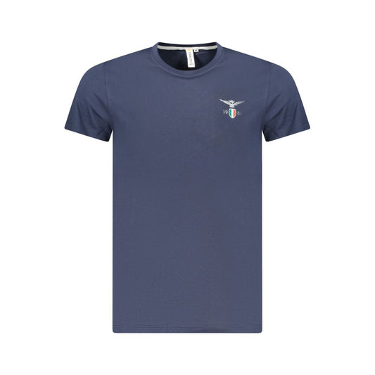 Accademia Militare Blue Cotton T-Shirt