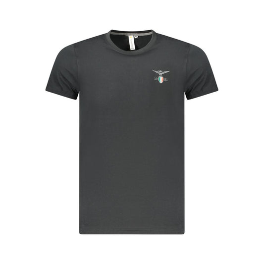 Accademia Militare Black Cotton T-Shirt