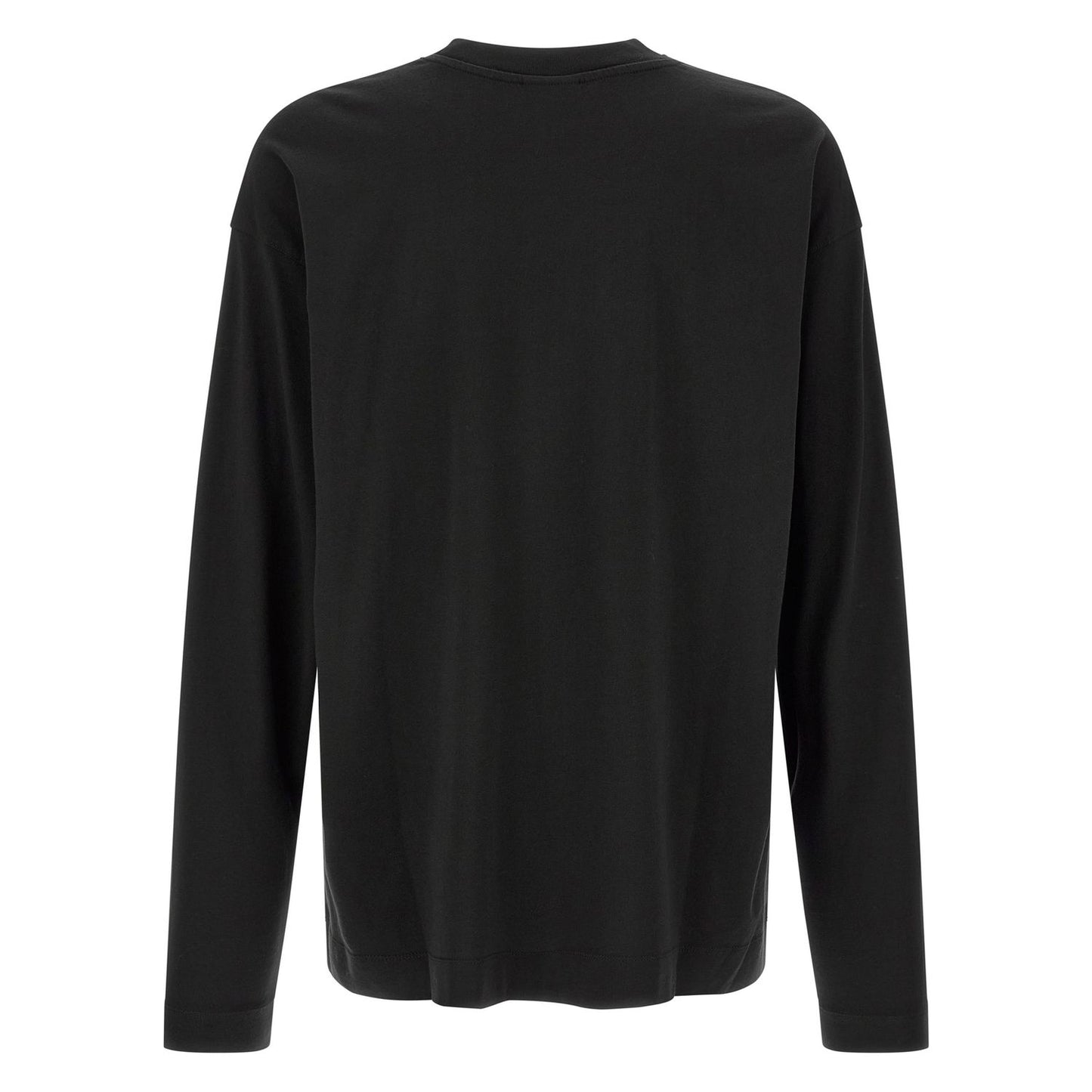 Dries Van Noten Black Cotton T-Shirt