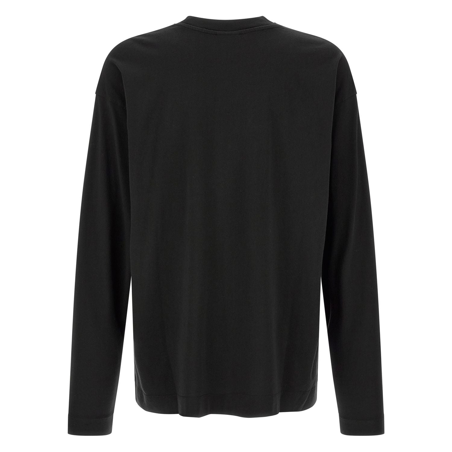 Dries Van Noten Black Cotton T-Shirt