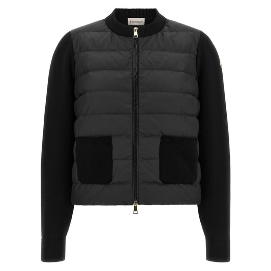 Moncler Black Polyester Cardigan