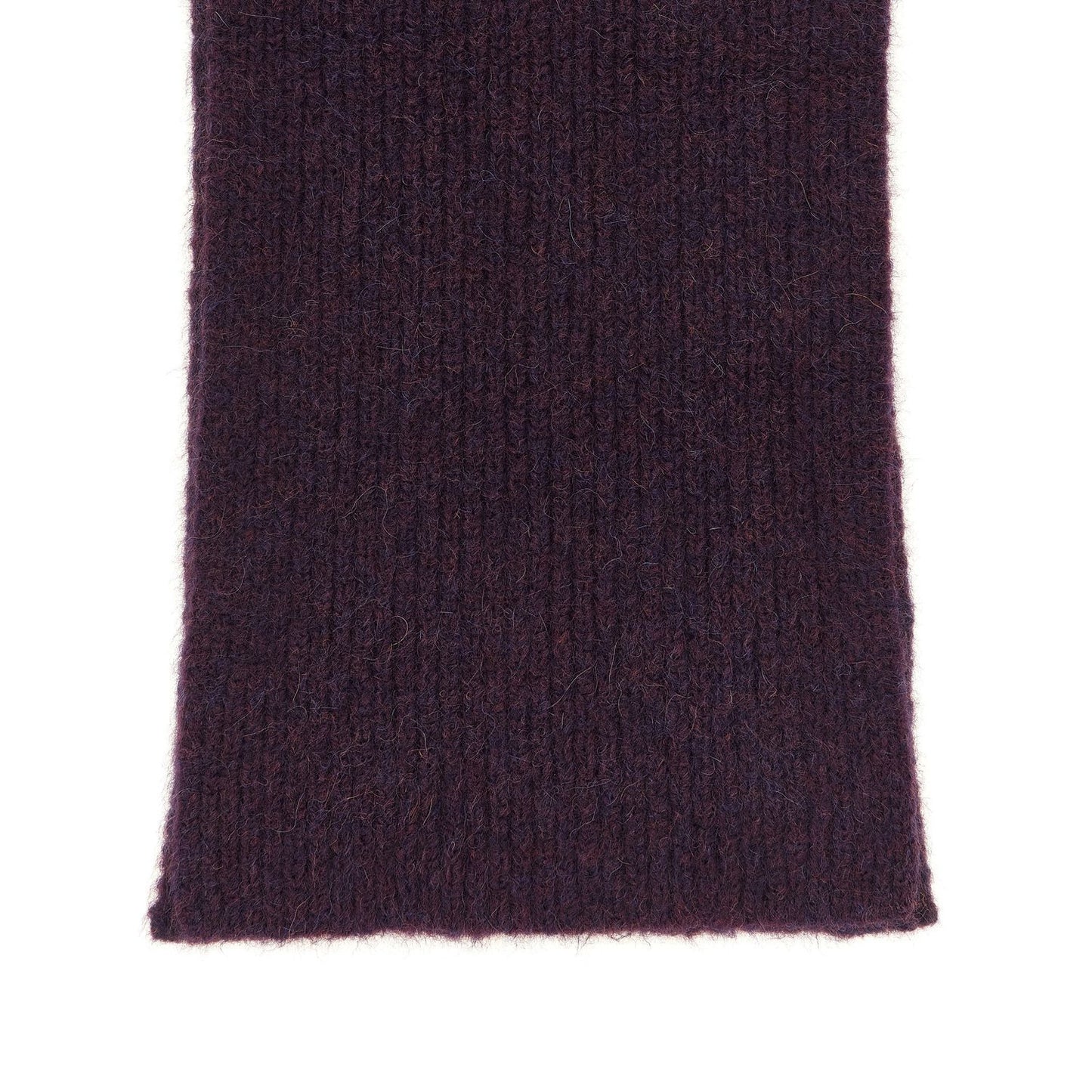 Dries Van Noten Purple Wool Foulard