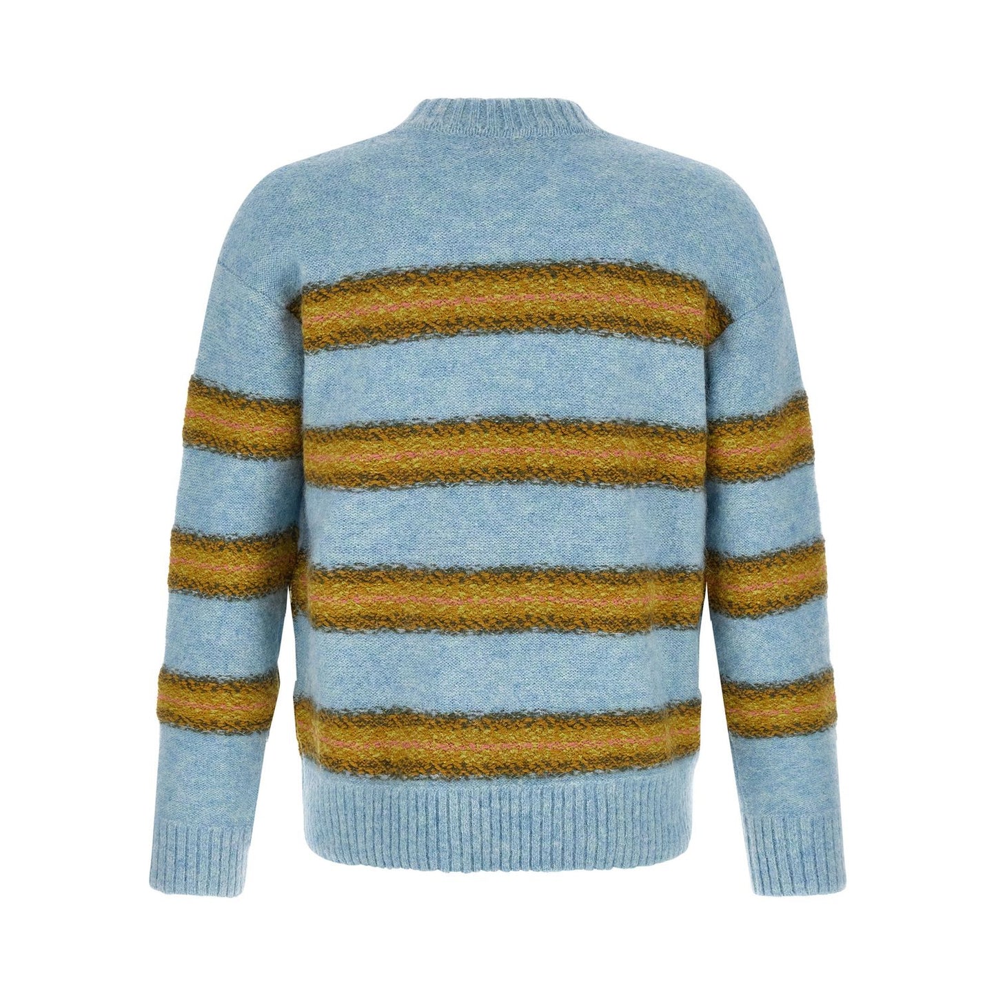 Dries Van Noten Blue Wool Cardigan