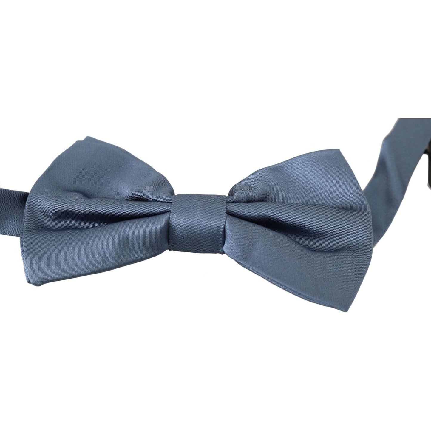 Dolce & Gabbana Blue 100% Silk Adjustable Neck Papillon Bow tie 1728,67345645728,Accessories,Blue,Bowties - Ties and Formal Accessories - Accessories,Dolce & Gabbana,Material: 100% Silk,Men,Men - Accessories,New with tags,Ties & Bowties - Men - Accessorie