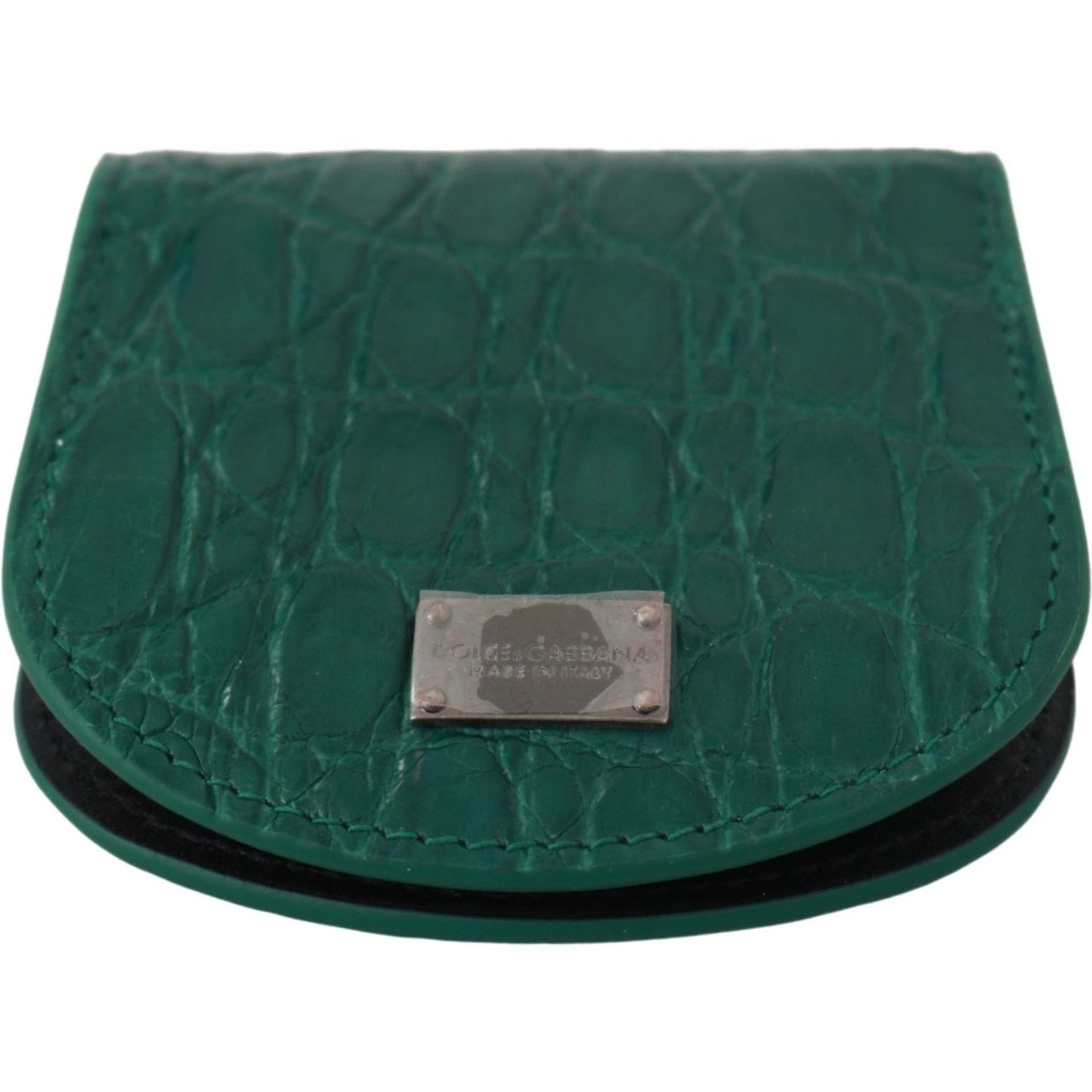 Dolce & Gabbana Green Exotic Skins Condom Case Holder Wallet 1728,67345645728,Accessories,Bags,Dolce & Gabbana,Green,Leather Wallets - Wallets - Accessories,Material: 100% Exotic skin,Men,Men - Bags,New with tags,Wallets - Accessories,Wallets - Men - Bags