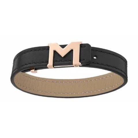 MONTBLANC LEATHER Mod. M LOGOBracelet,LEATHER GOODS,Unisex