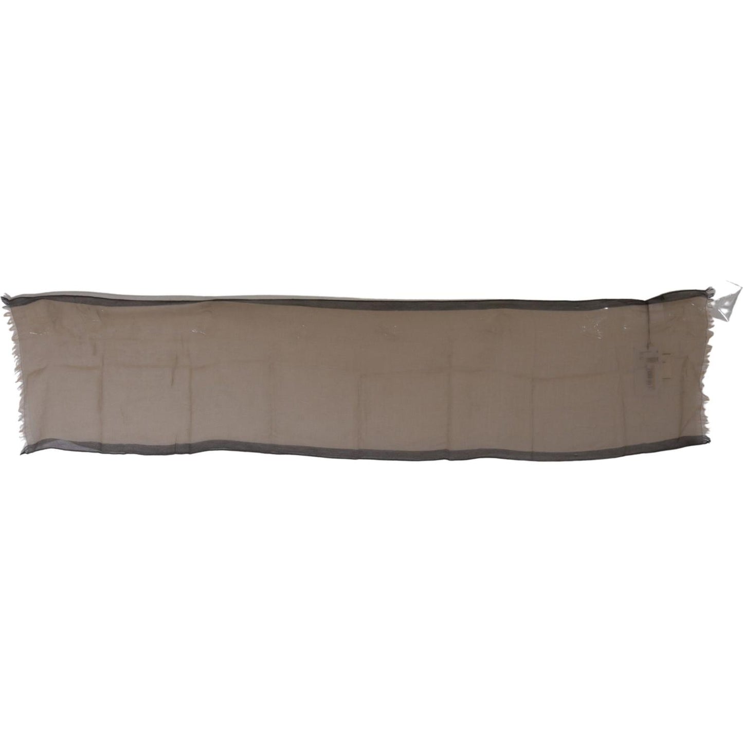 Costume National Beige Women Cotton Shawl Scarf