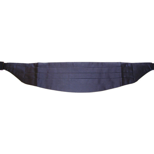 Dolce & Gabbana Blue Waist Smoking Tuxedo Cummerbund Belt 1728,67345645728,Accessories,Belts - Accessories,Blue,Cummerbund - Men - Accessories,Dolce & Gabbana,High-Waist Belts - Belts - Accessories,IT46 | S,IT50 | L,Material: 100% Silk,Men,Men - Accessori