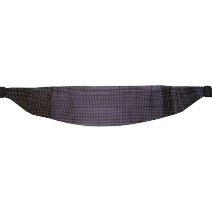 Dolce & Gabbana Black Waist Smoking Tuxedo Cummerbund Belt