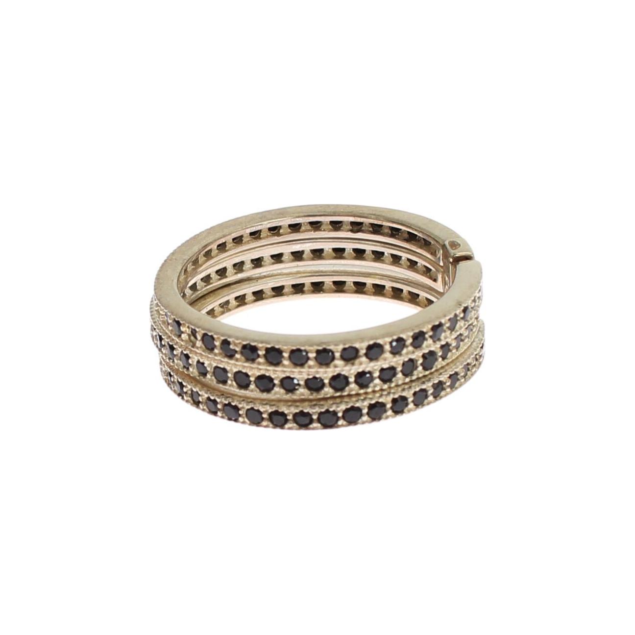 Nialaya Black CZ 925 Sterling Silver Womens Ring 1728,67345645728,Accessories,Black,black CZ Crystals,Category - Jewellery,EU50 | US5,Jewellery - Accessories,Jewelry,Material: 925 Sterling Silver,Men,New with tags,Nialaya,Rings - Jewellery - Accessories,R
