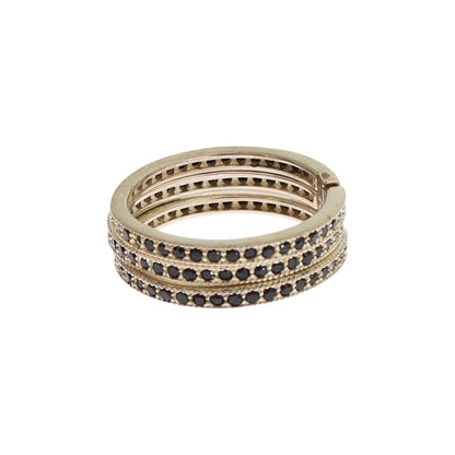 Nialaya Black CZ 925 Sterling Silver Womens Ring 1728,67345645728,Accessories,Black,black CZ Crystals,Category - Jewellery,EU50 | US5,Jewellery - Accessories,Jewelry,Material: 925 Sterling Silver,Men,New with tags,Nialaya,Rings - Jewellery - Accessories,R