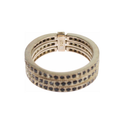 Nialaya Black CZ 925 Sterling Silver Womens Ring 1728,67345645728,Accessories,Black,black CZ Crystals,Category - Jewellery,EU50 | US5,Jewellery - Accessories,Jewelry,Material: 925 Sterling Silver,Men,New with tags,Nialaya,Rings - Jewellery - Accessories,R