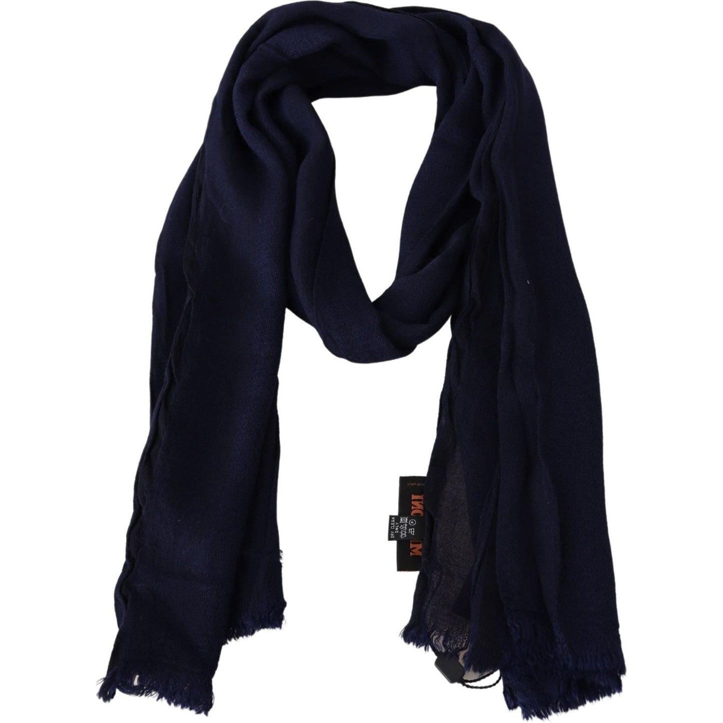 Missoni Blue Wool Knit Unisex Neck Wrap Scarf 1728,67345645728,Accessories,Blue,Material: 100% Wool,Men,Men - Accessories,Missoni,New with tags,Scarves - Accessories,Scarves - Men - Accessories,Scarves - Scarves - Accessories