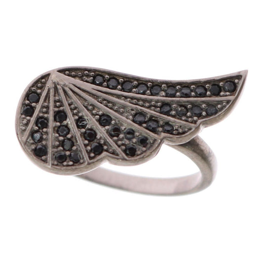 Nialaya Silver Womens Black CZ Rhodium 925 Ring 1728,67345645728,Accessories,Black,black CZ Crystals,Category - Jewellery,EU54 | US7,Jewellery - Accessories,Jewelry,Material: Black Rhodium 925 Sterling Silver,Men,New with tags,Nialaya,Rings - Jewellery -