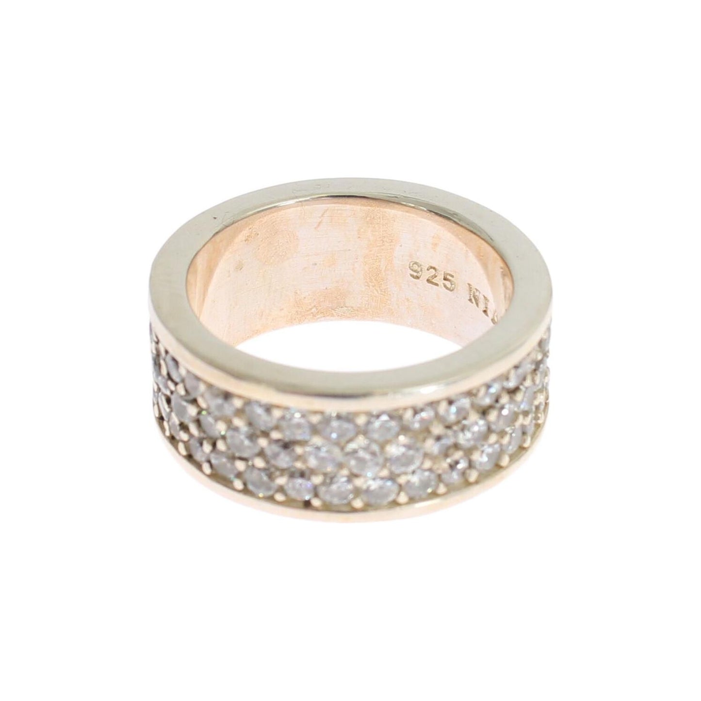 Nialaya Silver Womens CZ 925 Sterling Ring 1728,67345645728,Accessories,Category - Jewellery,clear CZ Crystals,EU50 | US5,EU54 | US7,Jewellery - Accessories,Jewelry,Material: 925 Sterling Silver,Men,New with tags,Nialaya,Rings - Jewellery - Accessories,Ri