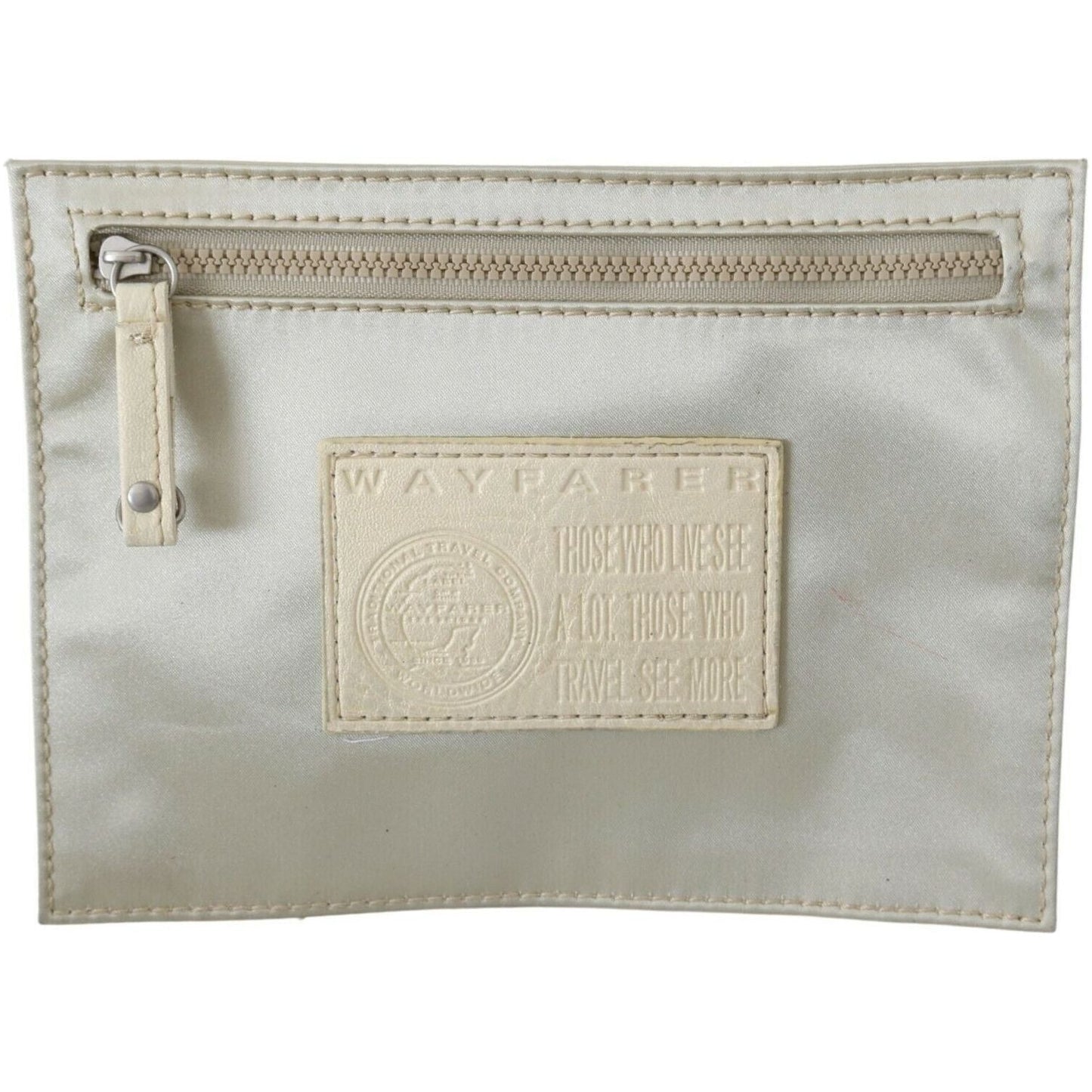 WAYFARER White Zippered Coin Holder Wallet 1728,67345645728,Accessories,Bags,Material: Fabric,New with tags,Wallets - Accessories,Wallets - Wallets - Accessories,Wallets - Women - Bags,WAYFARER,White,Women,Women - Bags