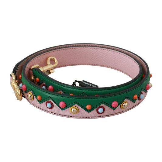 Dolce & Gabbana Shoulder Strap Leather Pink Handbag Accessory 1728,67345645728,Accessories,Bags,Dolce & Gabbana,Material: 100% Leather,Men,Men - Accessories,New with tags,Other - Men - Accessories,Pink,Shoulder Straps - Bags