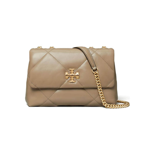 Tory Burch Kira Diamond small leather shoulder bag