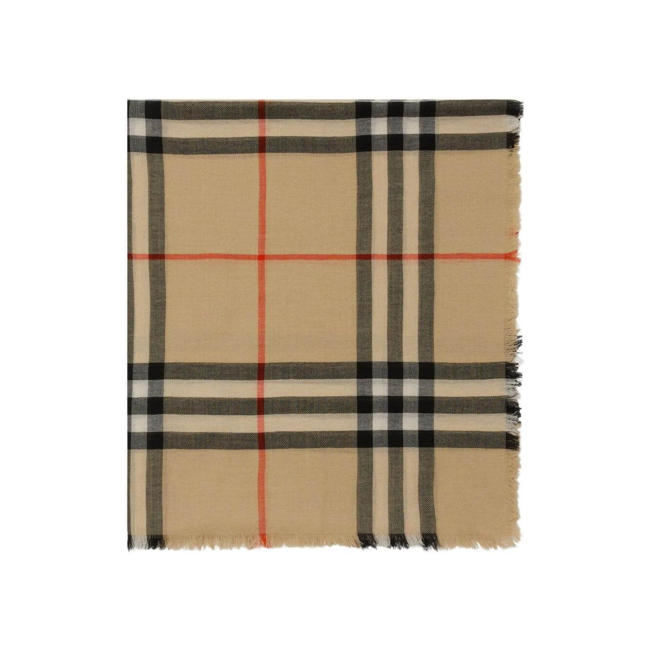 Burberry Check wool scarf 8085069A2021-AI25