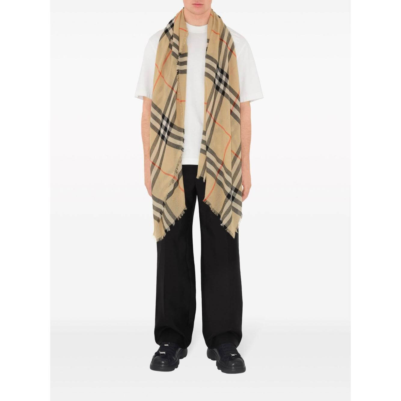 Burberry Check wool scarf 8085069A2021-AI25