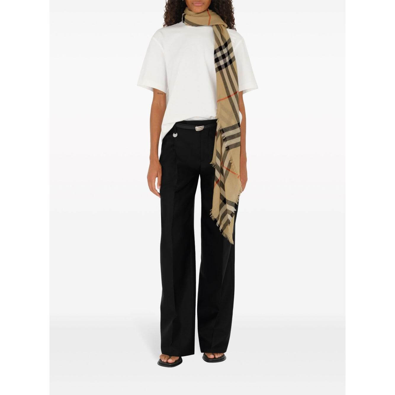 Burberry Check wool scarf 8085069A2021-AI25