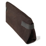 Brunello Cucinelli Essence pouch bag in suede with precious bands MBDLD2746PC7284-AI25