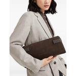 Brunello Cucinelli Essence pouch bag in suede with precious bands MBDLD2746PC7284-AI25