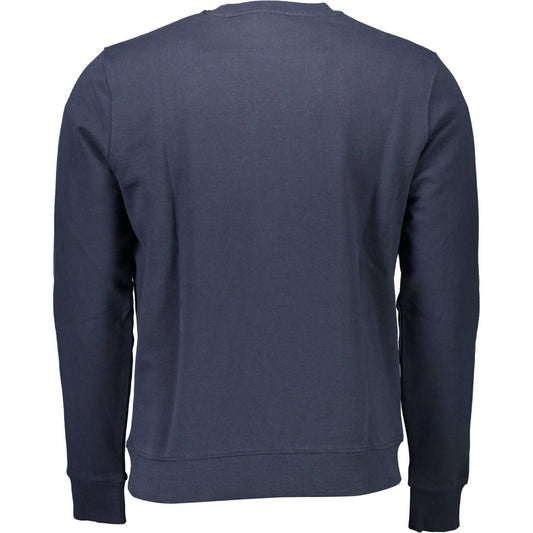 U.S. POLO ASSN. Blue Cotton Men Sweater US-9223-XL