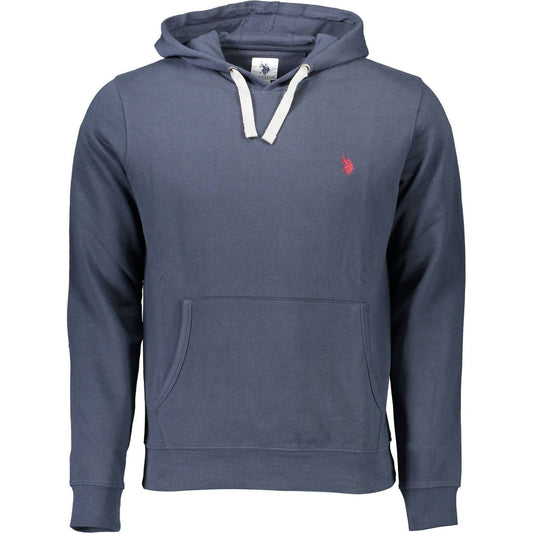 U.S. POLO ASSN. Blue Cotton Men Sweater US-9349-XL
