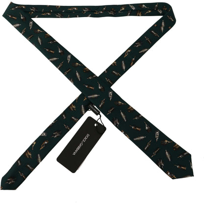 Dolce & Gabbana Black Bottle Fantasy Print Silk Adjustable Accessory Tie 1728,67345645728,Accessories,Black,Dolce & Gabbana,Material: 100% Silk,Men,Men - Accessories,New with tags,Ties & Bowties - Men - Accessories,Ties - Ties and Formal Accessories - Acc