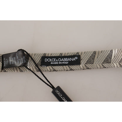 Dolce & Gabbana Gray 100% Silk Adjustable Neck Papillon Bow Tie 1728,67345645728,Accessories,Bowties - Ties and Formal Accessories - Accessories,Dolce & Gabbana,Material: 100% Silk,Men,Men - Accessories,New with tags,Ties & Bowties - Men - Accessories,Tie