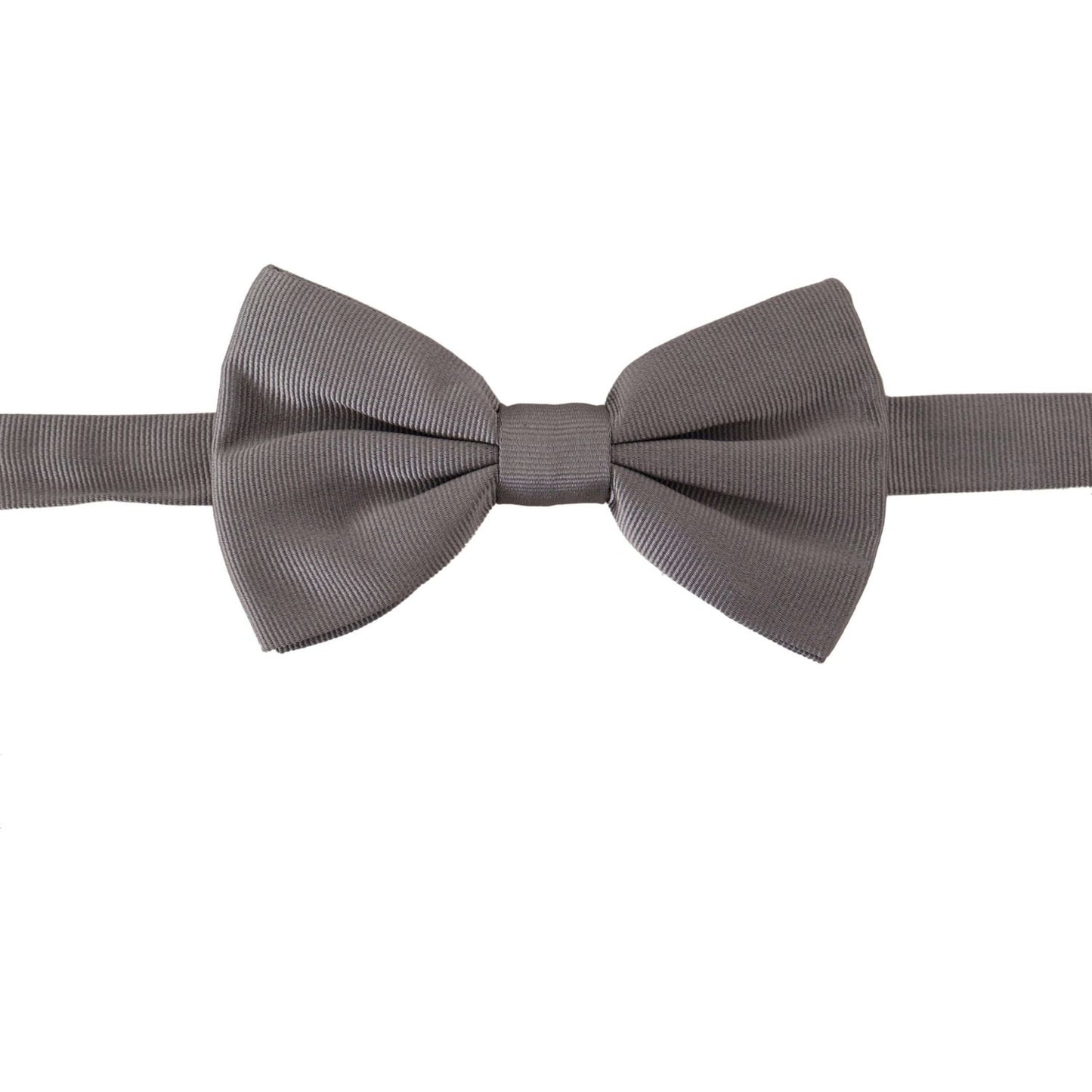 Dolce & Gabbana Gray 100% Silk Adjustable Neck Papillon Tie 1728,67345645728,Accessories,Bowties - Ties and Formal Accessories - Accessories,Dolce & Gabbana,Gray,Material: 100% Silk,Men,Men - Accessories,New with tags,Ties & Bowties - Men - Accessories,Ti