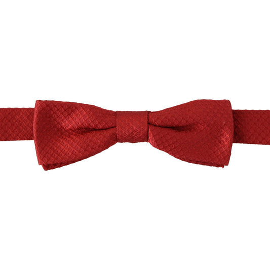 Dolce & Gabbana Red 100% Silk Adjustable Neck Papillon Tie 1728,67345645728,Accessories,Bowties - Ties and Formal Accessories - Accessories,Dolce & Gabbana,Material: 100% Silk,Men,Men - Accessories,New with tags,Red,Ties & Bowties - Men - Accessories,Ties