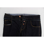 Acht Elegant Straight Fit Mens Luxury Jeans Jeans & Pants Acht Black