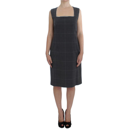 BENCIVENGA Gray Stretch Sheath Dress Suit Set